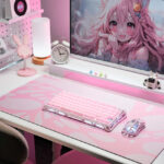 Mouse Pad GravaStar XL Antideslizante SAKURA PINK