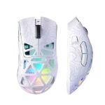 Mouse AULA SC620 RGB Inalámbrico 12K DPI WHITE LINES