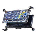TECLADO GRAVASTAR MERCURY K1 PRO INALÁMBRICO INGLÉS INTERSTELLAR SILVER
