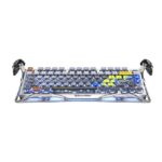 TECLADO GRAVASTAR MERCURY K1 PRO INALÁMBRICO INGLÉS INTERSTELLAR SILVER