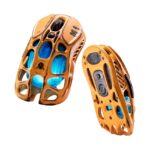 Mouse GravaStar MERCURY M1 PRO Inalámbrico BATTLE WORN YELLOW