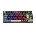 Teclado Royal Kludge RK X87 Inalámbrico PHANTOM - BEIGE SWITCH