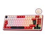Teclado Royal Kludge RK X87 Cableado RED - CREAMY SWITCH