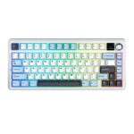 TECLADO AULA F75 MAX WIRELESS WHITE/BLUE/DARK (SW GREEN)