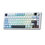 TECLADO AULA F75 MAX WIRELESS WHITE/BLUE/DARK (SW GREEN)