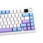 TECLADO AULA F75 MAX WIRELESS WHITE/BLUE/PURPLE (SW GREEN)