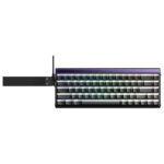 TECLADO AULA HERO68HE RGB CABLEADO INGLES BLACK LIGHT HOUSE JADE KING MAGNETIC SWITCH