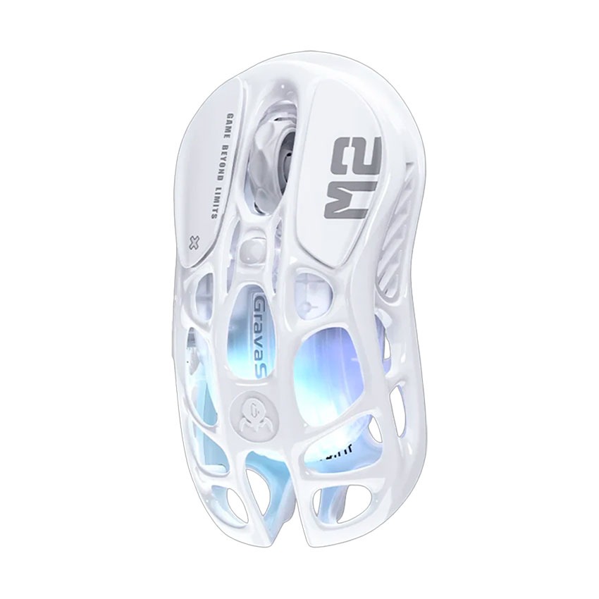 MOUSE GRAVASTAR MERCURY M2 INALÁMBRICO OPALINE WHITE