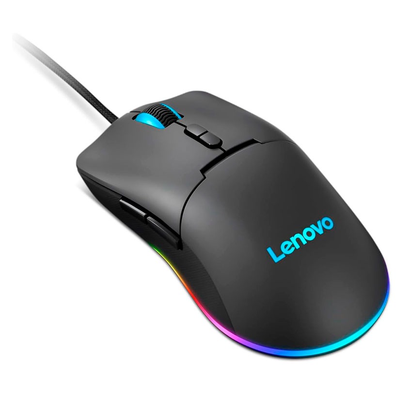 Mouse Gamer Lenovo M210 RGB USB Negro 8000 DPI