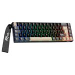 Teclado Royal Kludge RK68 HE Cableado Español PHANTOM - MINT MAGNETIC SWITCH