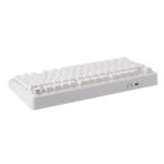 TECLADO AULA F75 RAINBOW CABLEADO INGLÉS WHITE BLUE SWITCH