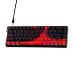 TECLADO AULA WIN68HE MAX CABLEADO BLACK /RED WING CHUN MAGNETIC SWITCH