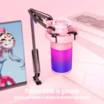 Micrófono Fifine A6T PINK Soporte de brazo