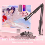 Micrófono Fifine A6T PINK Soporte de brazo