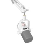 Micrófono Fifine AM8PROT WHITE con Brazo
