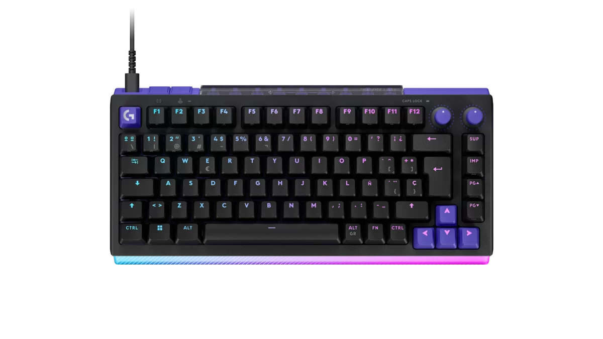 Teclado Gaming Logitech G512 X 75 Dual Swap Black - Imagen 2