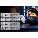 Auricular Aula G7 Inalámbrico BLACK | Gaming 7.1 RGB - Imagen 5