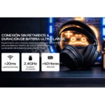 Auricular Aula G7 Inalámbrico BLACK | Gaming 7.1 RGB - Imagen 6