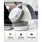 Auricular Inalámbrico Aula G7 PRO Blanco 7.1: Audífonos Gamer con RGB, Micrófono y Bluetooth - Imagen 2
