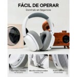 Auricular Inalámbrico Aula G7 PRO Blanco 7.1: Audífonos Gamer con RGB, Micrófono y Bluetooth - Imagen 4