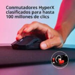 HyperX Pulsefire Haste 2 Mini Inalámbrico Gaming Negro - Imagen 4