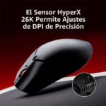 HyperX Pulsefire Haste 2 Mini Inalámbrico Gaming Negro - Imagen 3