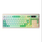 Teclado Aula S99 Pro Inalámbrico Español RGB Verde