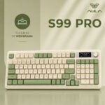 Teclado Aula S99 Pro Inalámbrico Español RGB Verde - Imagen 7