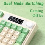Teclado AULA S99 PRO Teclado Mecánico Inalámbrico RGB Inglés - Imagen 4