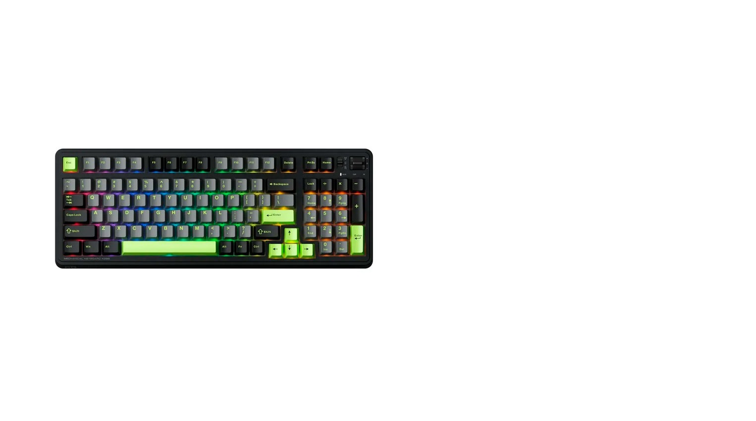 Teclado Gamer Machenike KG98 Mecánico RGB Switch Silver Teclado Gamer Machenike KG98 Mecánico RGB Switch Silver