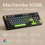 Teclado Gamer Machenike KG98 Mecánico RGB Switch Silver - Imagen 3