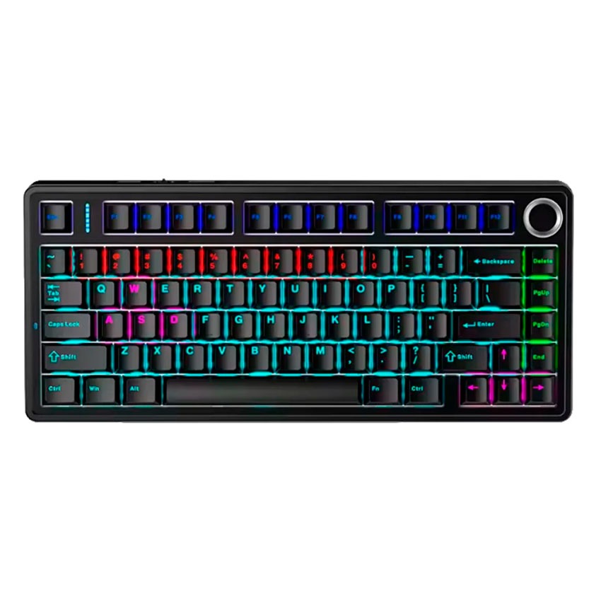 Teclado Mecánico Aula F75 RGB Inglés Red Switch USB-C Teclado Mecánico Aula F75 RGB Inglés Red Switch USB-C