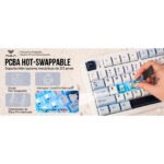 Aula F75 Teclado Mecánico RGB 75% Inglés Pink Switch - Imagen 5