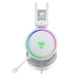 Audífonos Gamer T-Dagger Sona T-RGH304 RGB 7.1 Virtual con Micrófono Blanco - Imagen 3