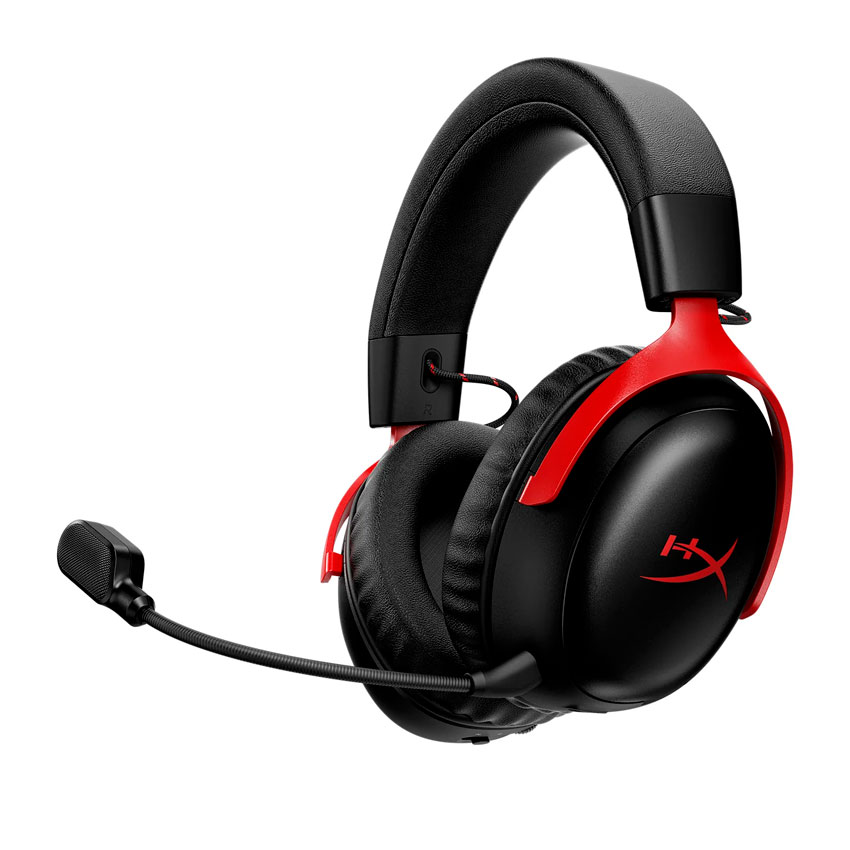 Auriculares Gaming Inalámbricos HyperX Cloud III S Negro-Rojo