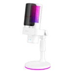 Micrófono Fifine A9S White RGB USB para Streaming y Gaming - Imagen 3