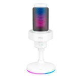 Micrófono Fifine A9S White RGB USB para Streaming y Gaming - Imagen 2