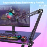 Micrófono Gamer Maono DGM20 USB-C RGB con Cancelación de Ruido - Imagen 3