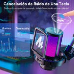 Micrófono Gamer Maono DGM20 USB-C RGB con Cancelación de Ruido - Imagen 5