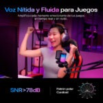 Micrófono Gamer Maono DGM20 USB-C RGB con Cancelación de Ruido - Imagen 7