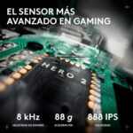 Mouse gamer inalambrico Logitech PRO X2 SUPERSTRIKE con tecnologia HITS y sensor HERO 2 - Imagen 3