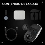 Mouse gamer inalambrico Logitech PRO X2 SUPERSTRIKE con tecnologia HITS y sensor HERO 2 - Imagen 5