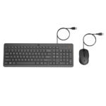 Teclado y Mouse HP 150 Alámbrico USB Tipo-A